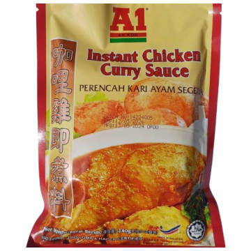 A1 CURRY CHICKEN SAUCE 240G/PKT