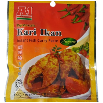 A1 CURRY FISH SAUCE 200G/PKT