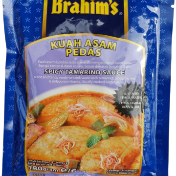 BRAHIM'S -Spicy Tamarind Sauce (Asam Pedas) (180g)