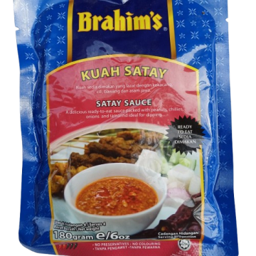BRAHIM'S - Satay Sauce (180g)