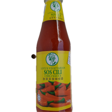 LOTUS VEGETARIAN - Chilli Sauce (340ml)