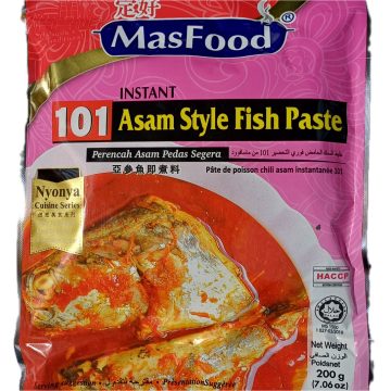MASFOOD - 101 Instant Asam Style Fish Paste (200g)