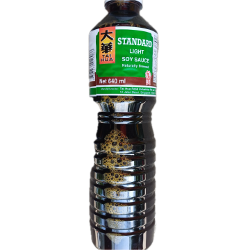 TAI HUA - Standard Light Soy Sauce (640ml)