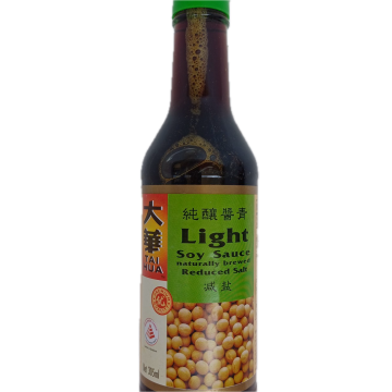 TAI HUA - Reduced Salt Light Soy Sauce (305ml)