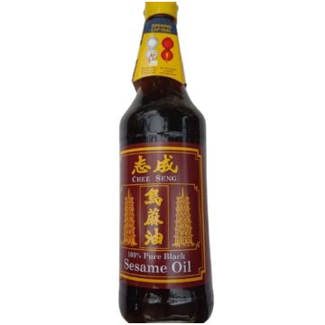 Chee Seng - Pure Black Sesame Oil (650ml)